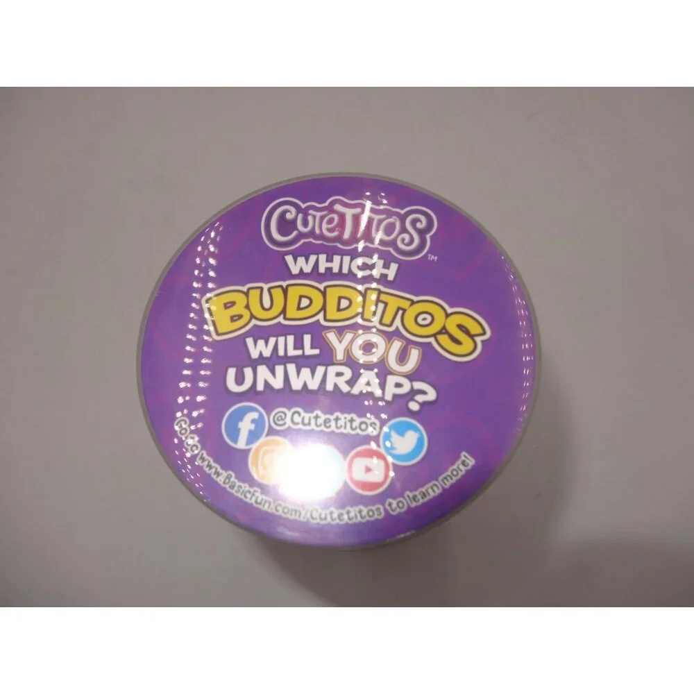 Cutetitos Taste Budditos Peanut Butter Jelly  Series‎ 1 Plush Toys OPEN Jar NEW